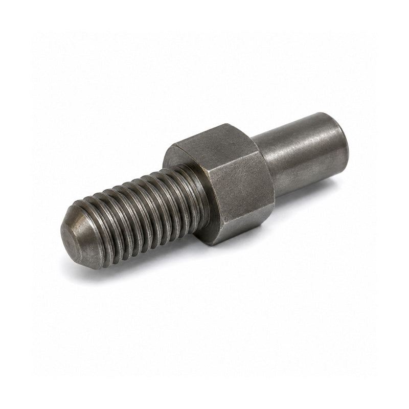 Durbal BOK06-00-001 Right Hand Galvanised Steel Threaded Stud to Fit 6mm Bore Rod Ends - Allow 2-3 Days