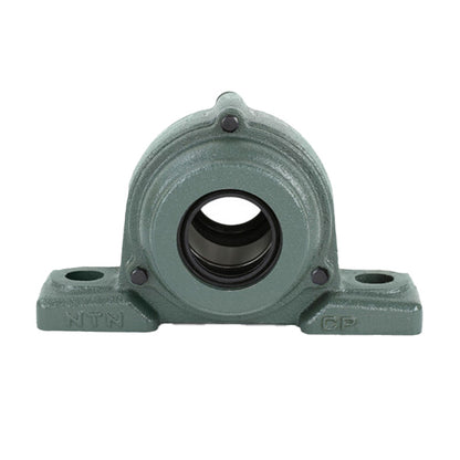 NTN C-UKP315D1/H2315X Metric Cast Iron Two Bolt Pillow / Plummer Block Housing with Cast Iron Cover - Open Version - Insert and Adaptor Sleeve Fits 65mm Shaft - Allow 2-3 Days