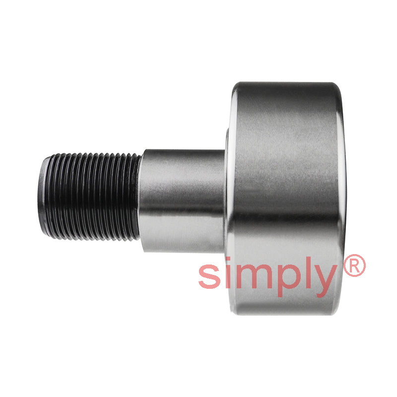Budget NUKRE90A Crowned Cam Follower with Eccentric Stud 90x35x35 M30x1.5 Thread