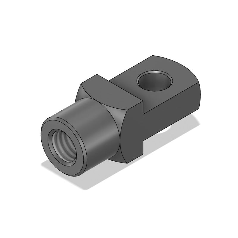 Chiavette AG14FGLH Left Hand Female Steel Clevis Mating Piece 14mm Bore M14x1.5 Thread - Allow 7-10 Days