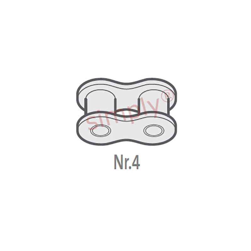 Renold Synergy 08B-1-NO4 BS Simplex Chain Inner Link 1/2 inch Pitch