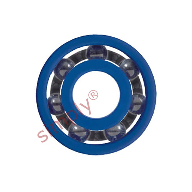 xiros xirodur BB6000D18010GL Open Type Polymer Ball Bearing with PA Cage and Glass Balls 10x26x8mm - Allow 2-3 Days