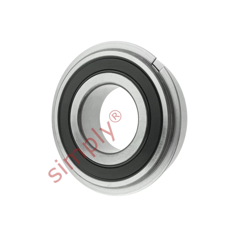 LJ1-3/42RSNR Imperial Rubber Sealed Snap Ring Bearing 1-3/4x3-3/4x13/16 inch