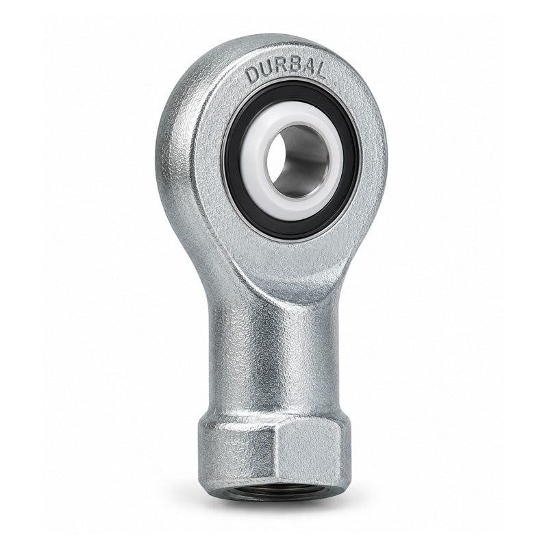 Durbal DGIR25-UK-2RS Maintenance Free Right Hand Metric Steel / PTFE Lined Female Rod End M24x2 Thread