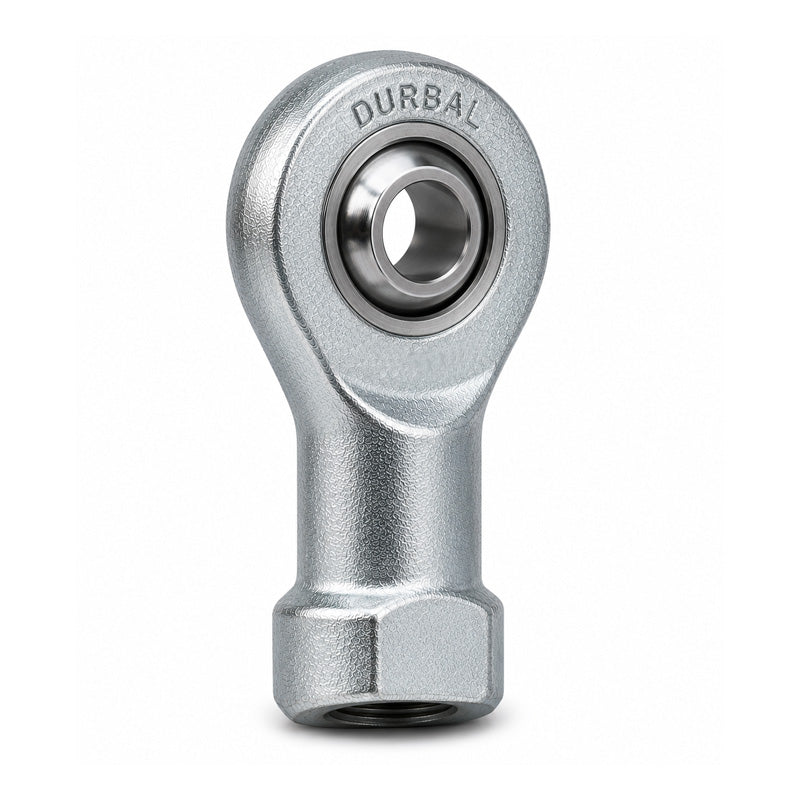 Durbal DPHS20 Maintenance Required Right Hand Metric Steel Female Rod End M20x1.5 Thread