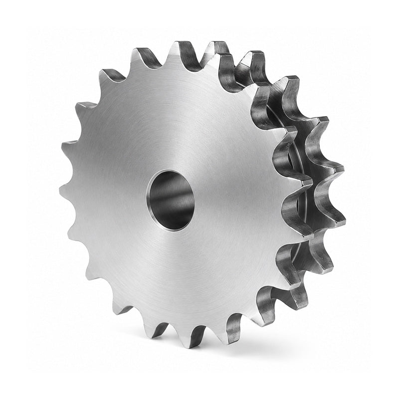 Branded 17 Tooth 08B Duplex Platewheel for 1/2 inch Pitch Chain