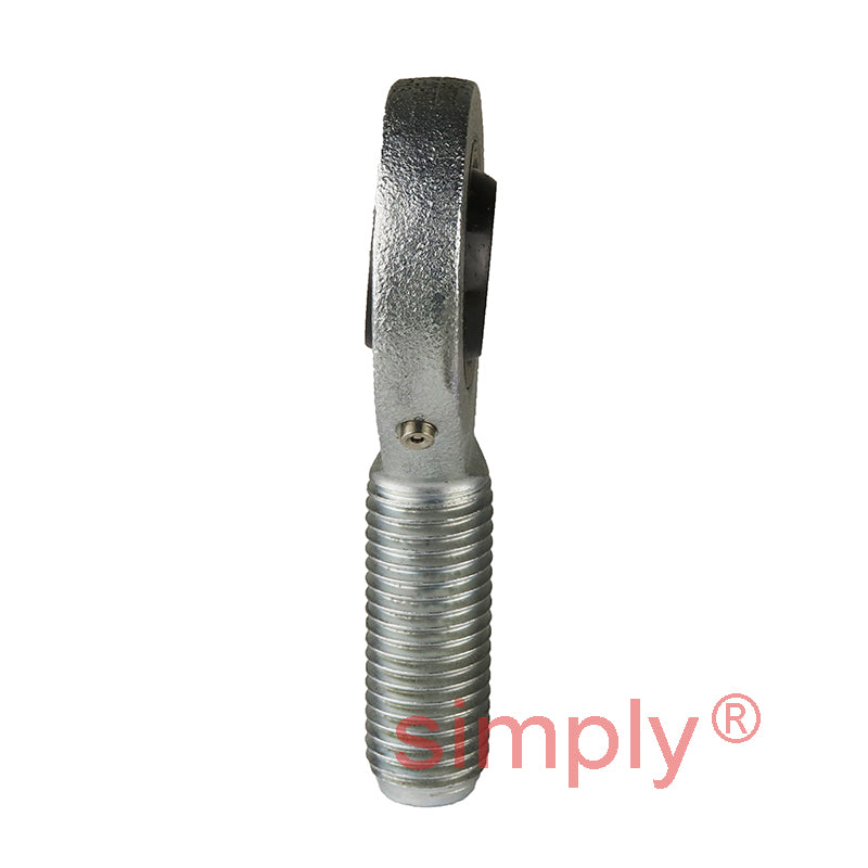 Durbal EMN40-20-501 Maintenance Required Right Hand Metric Steel Male Rod End M42x3 Thread
