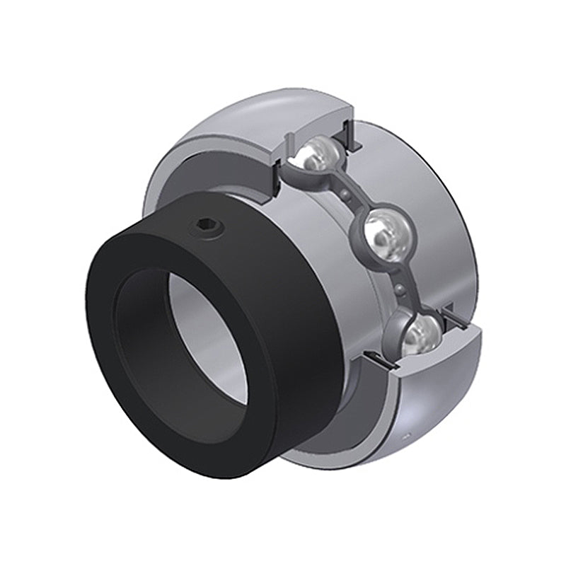 SNR EX310-31G2T04 Imperial Full Width Spherical Outer Low Temp Bearing Insert 1-15/16 inch Bore 110mm Outside Diameter with Eccentric Collar - Allow 2-3 Days