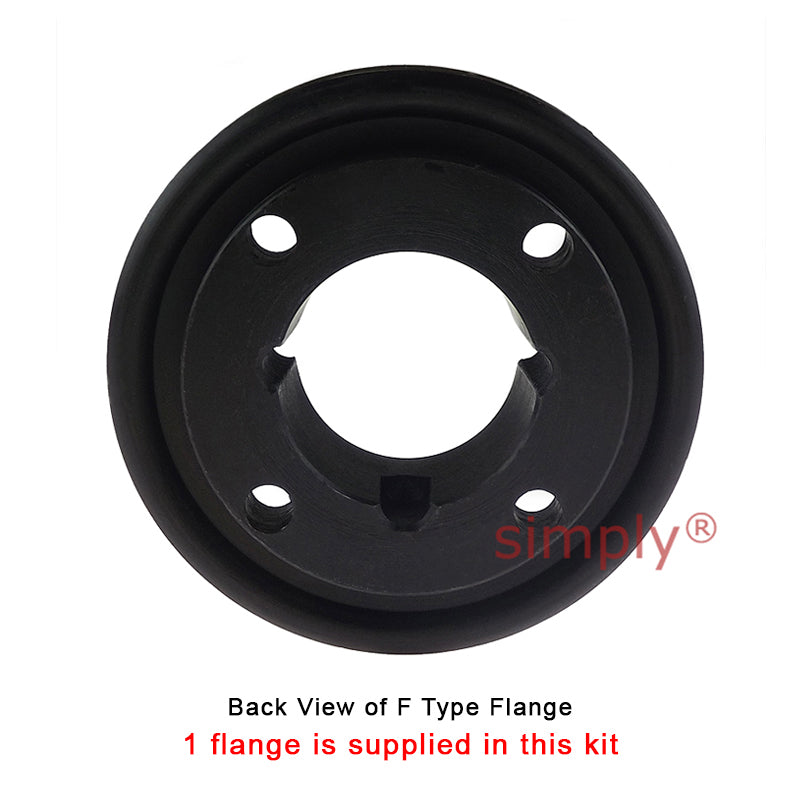 Major Brand F40H/F40F Inner/Outer Facing Taper Bores Type Tyre Drive Coupling Assembly with Fire Resistant Antistatic (F.R.A.S) Tyre