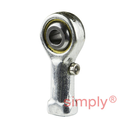 Dunlop FB-03 Right Hand Imperial Steel / Bronze Lined Maintenance Required Plain Female Rod End 3/16 UNF Thread - Allow 7-10 Days