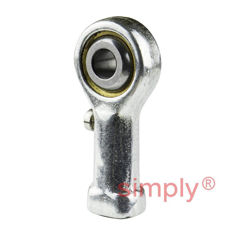 Dunlop FB-03 Right Hand Imperial Steel / Bronze Lined Maintenance Required Plain Female Rod End 3/16 UNF Thread - Allow 7-10 Days
