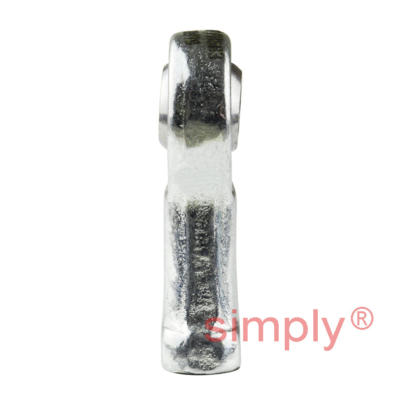 Dunlop FB-03 Right Hand Imperial Steel / Bronze Lined Maintenance Required Plain Female Rod End 3/16 UNF Thread - Allow 7-10 Days
