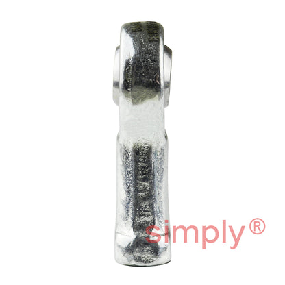 Dunlop FB-03 Right Hand Imperial Steel / Bronze Lined Maintenance Required Plain Female Rod End 3/16 UNF Thread - Allow 7-10 Days
