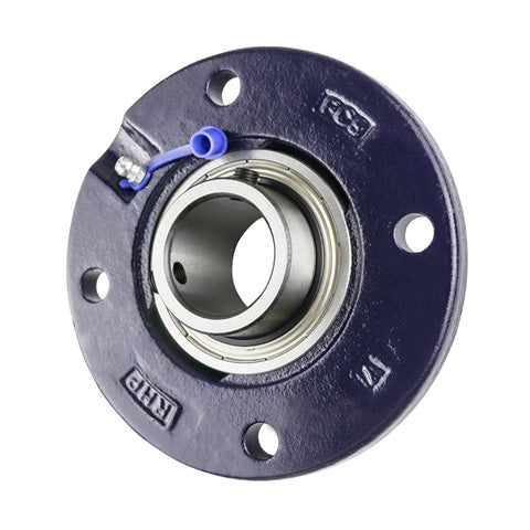 RHP FC2.3/8-RHP Four Bolt Round Cast Iron Flanged Bearing Unit and 2-3/8 inch Insert
