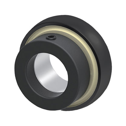 FK FJ-SBR205 Metric Precision Bearing Insert with Grub Screw Locking and Rubber Seating Ring  25mm Bore
