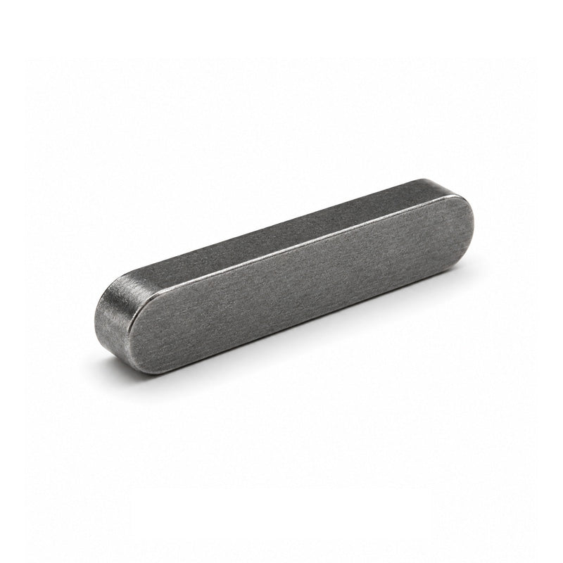 Imperial Carbon Steel DIN6885 Feather Key with 2 Rounded Ends 3/8x3/8x1-1/2 inch - Allow 2-3 Days