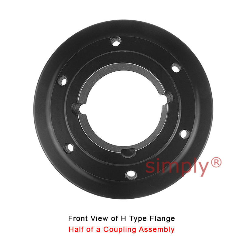 Major Branded F90H-MB Drive Coupling Outer Tapered Locking Bush Type Max Bush Bore 60mm / 2-1/2 inch