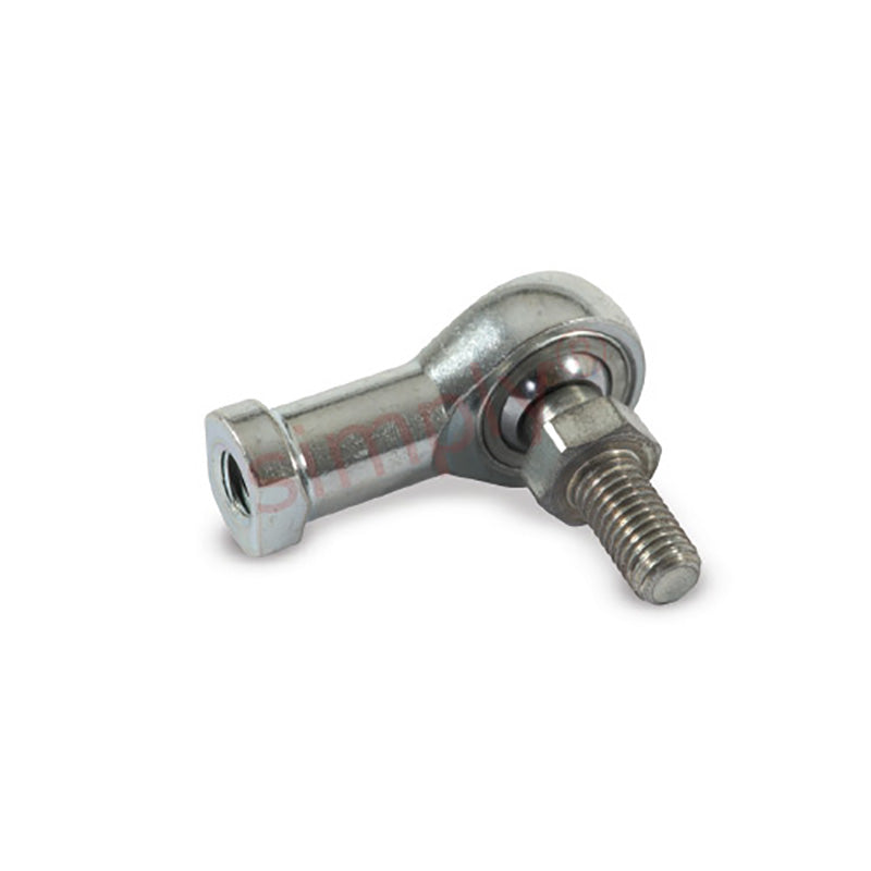 Dunlop FS-M08S Right Hand Metric Steel / PTFE Lined Maintenance Free Studded Female Rod End M8x1.25 Thread