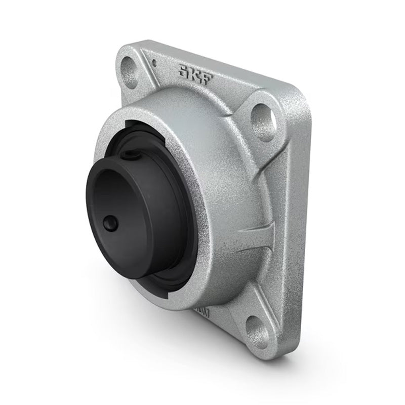 SKF FYT20TFVA201 Y Bearing Two Bolt Oval High Temperature Flange Unit Housing with Steel Cage Insert for Metric Shaft 20mm
