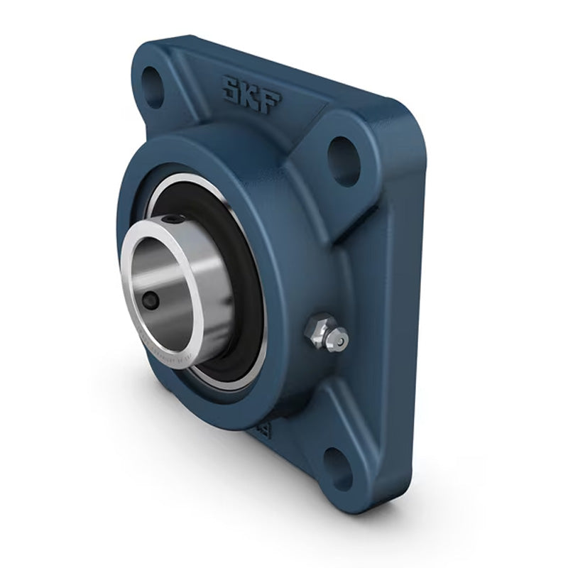 SKF FYJ75TF Square Cast Housing with Grub Screws 75mm Insert 