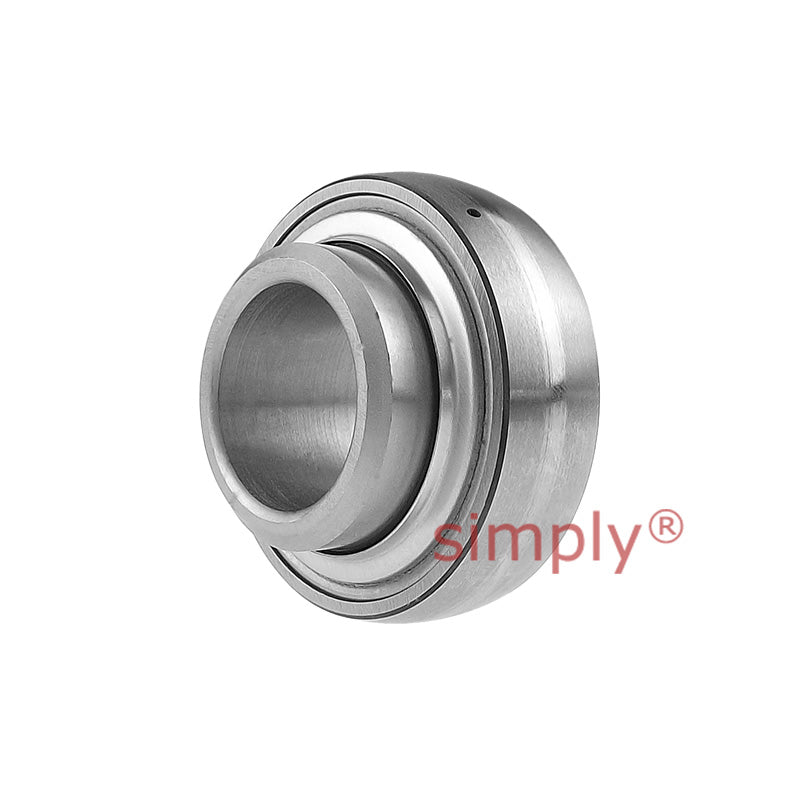 INA GE17XLKRRB Metric Spherical Outer Bearing Insert with R Seals and Eccentric Collar 17x40x37.4mm