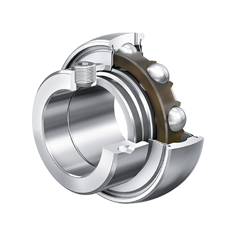 INA GRA107NPPBAS2V Imperial Spherical Outer Bearing Insert with P Seals and Eccentric Collar 36.51x72x39mm