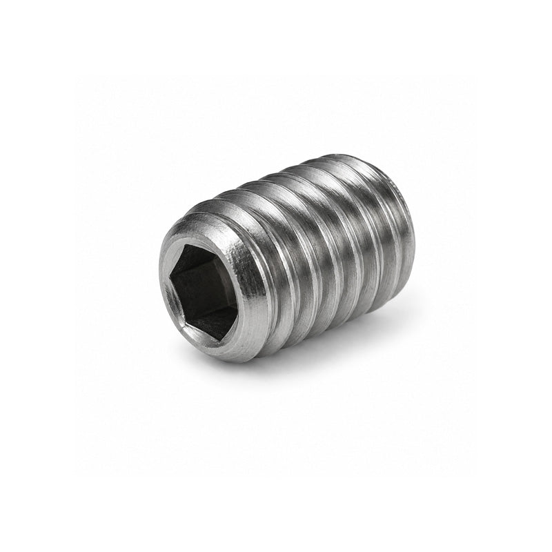 M8x10 Metric Steel Cup Point Grub Screw 10mm Length 1.25mm Pitch