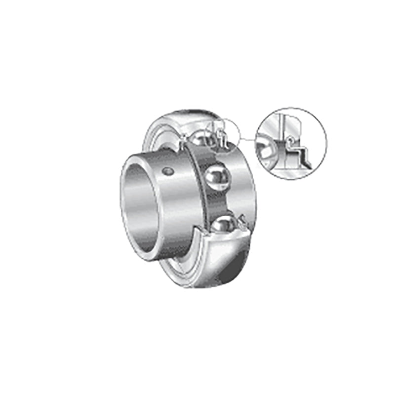 INA GY1012KRRBAS2/V Imperial Spherical Outer Bearing Insert with R Seals and Grub Screws 19.05x47x31mm