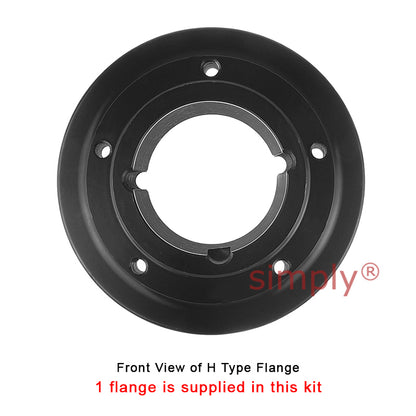 Major Brand F70H/F70F Inner/Outer Facing Taper Bores Type Tyre Drive Coupling Assembly with Natural Rubber Tyre