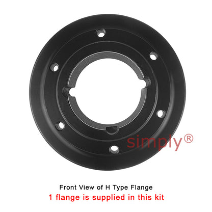 Major Brand F100H/F100F Inner/Outer Facing Taper Bores Type Tyre Drive Coupling Assembly with Fire Resistant Antistatic (F.R.A.S) Tyre