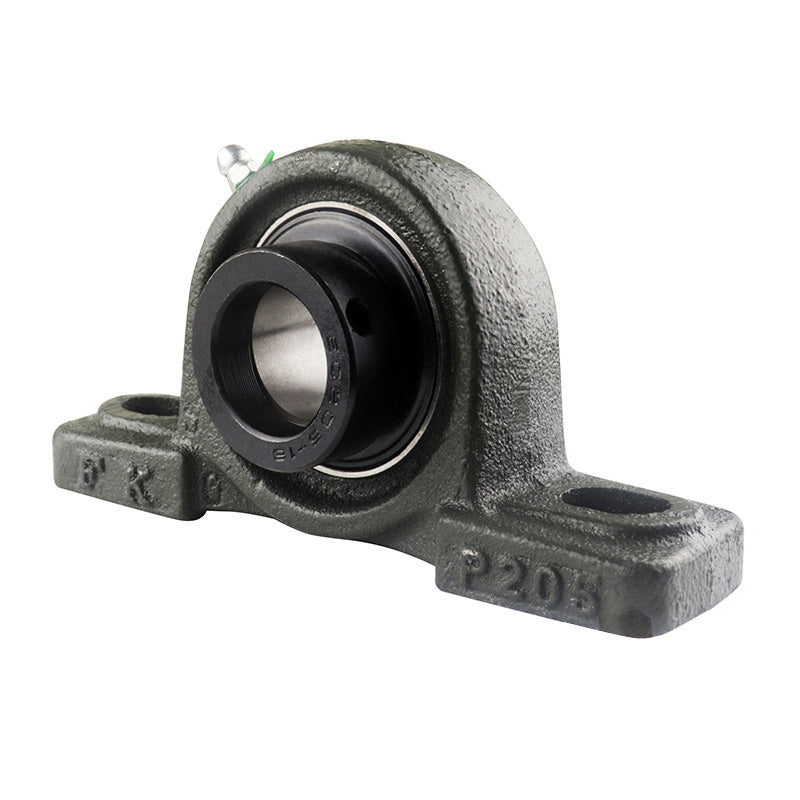HCP314 Metric Cast Iron Two Bolt Pillow / Plummer Block Housing with 70mm Eccentric Collar Insert