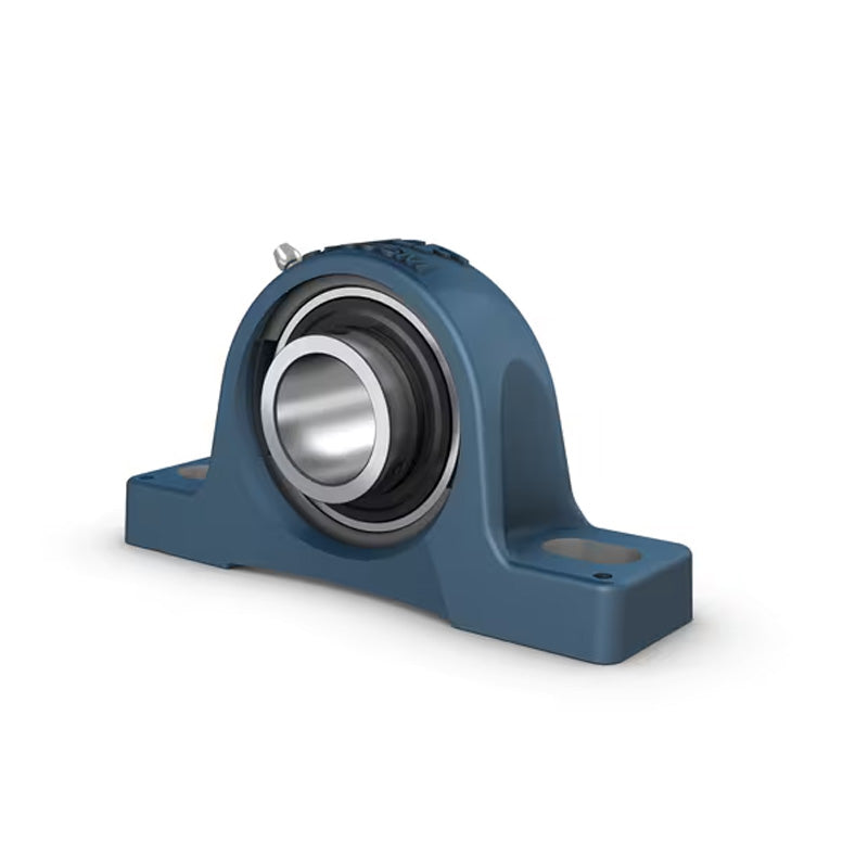SKF SY40TFVA228 Y Type Two Bolt Pillow Block Housing with Graphite Cage Insert for Metric Shaft 40mm