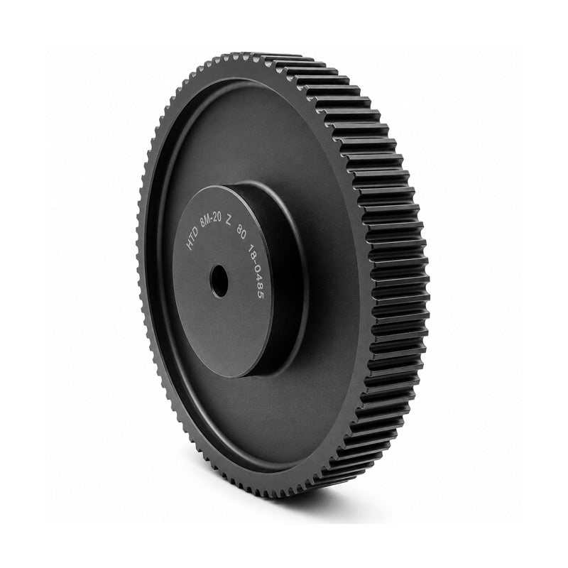 P120-H-100 - 1/2 inch Pitch 120 Tooth Pilot Bored Cast Iron Timing Pulley for 1 inch Wide Belts