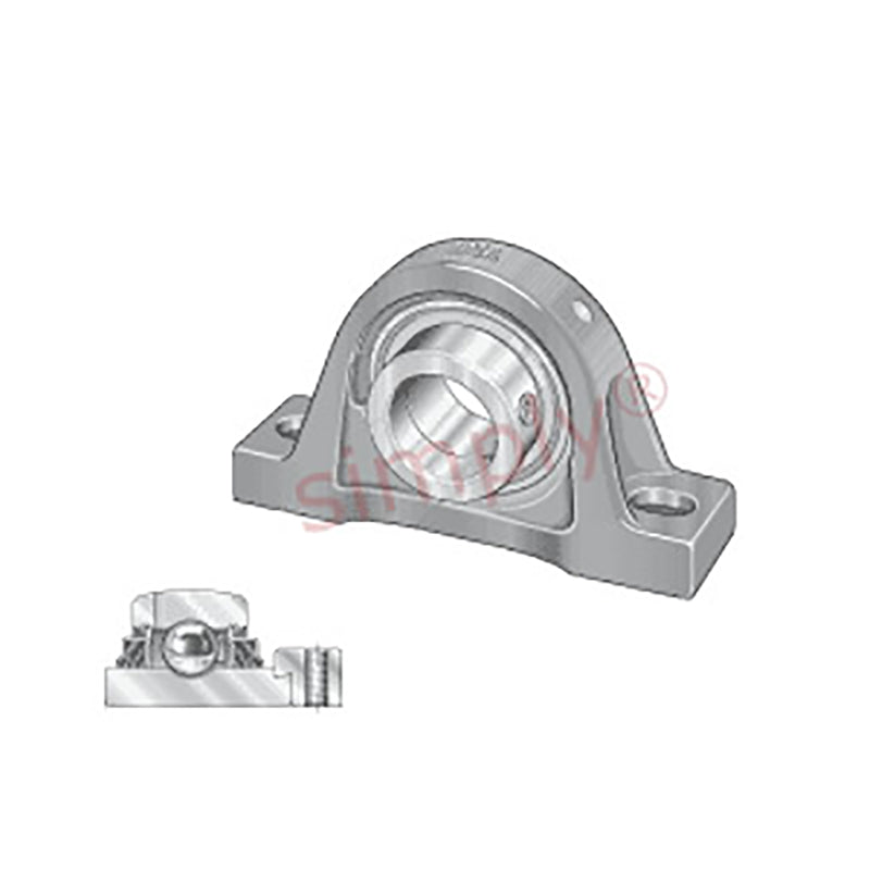 INA TASE80XL Cast Iron Plummer Block Housing with Eccentric Collar Insert 80mm Bore