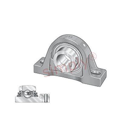 INA TASE40XLN Cast Iron Plummer Block Housing with Eccentric Collar Insert 40mm Bore