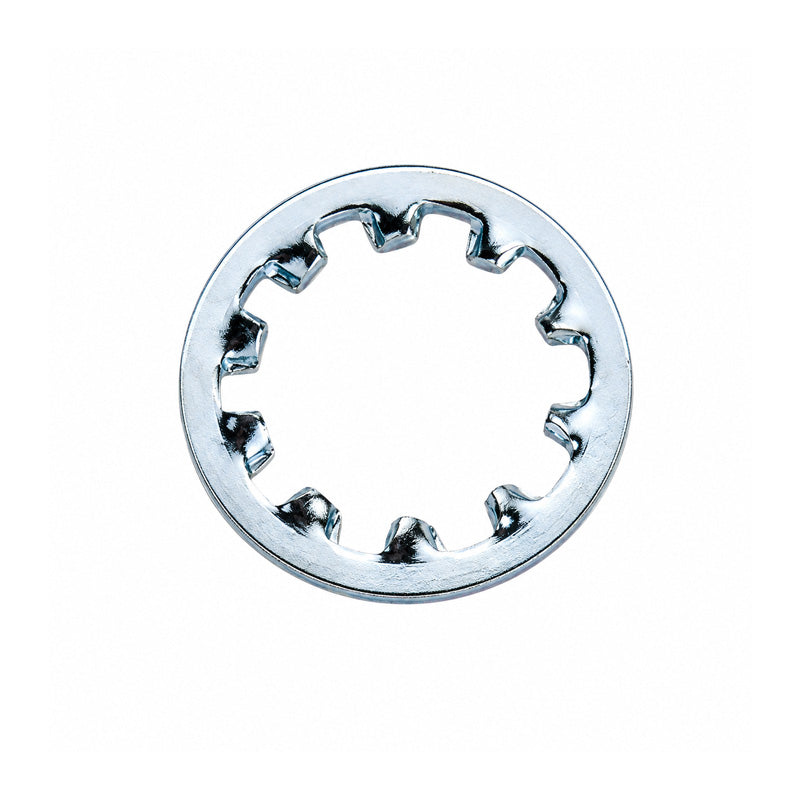 Unifix M8x15x0.8mm Internal Toothlock Washer DIN 6797J with Bright Zinc Plated Finish