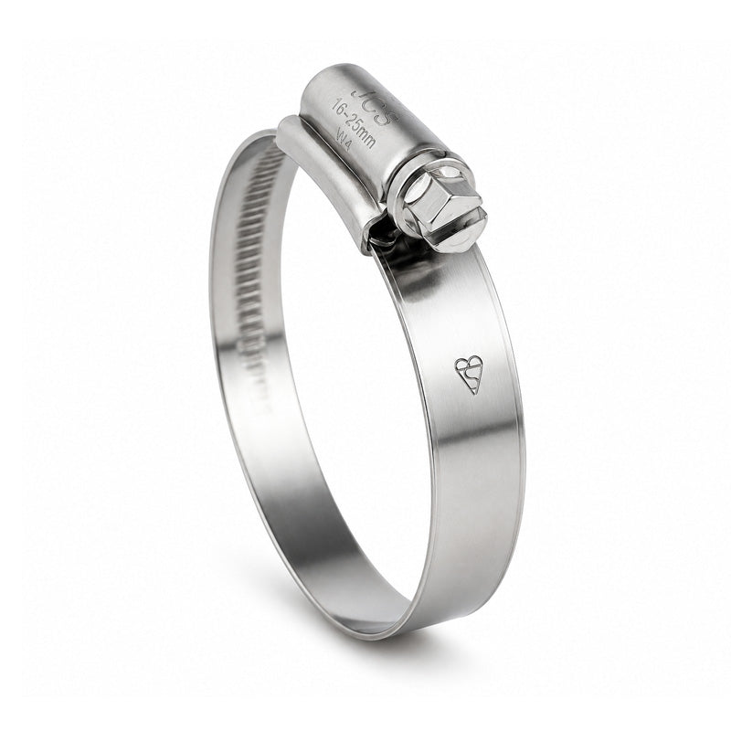 JCS HGZ200 Zinc Plated Steel Hi-Grip Hose Clip Adjustment Range 170-200mm Band Width 13mm
