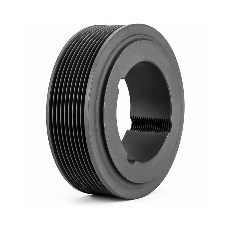 PowerDrive 45J12 Pilot Bore Polyvee Belt Pulley 45mm Pitch Diameter 12 Grooves - Allow 2-3 Days