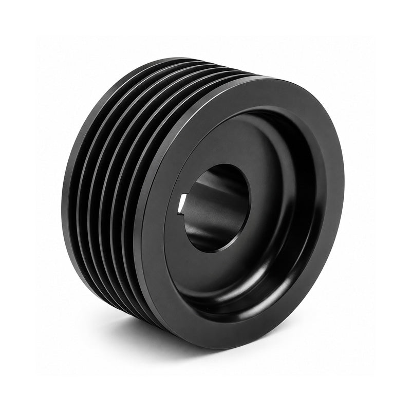 PowerDrive 85J08 Tapered Bore Polyvee Belt Pulley 85mm Pitch Diameter 8 Grooves - Allow 2-3 Days
