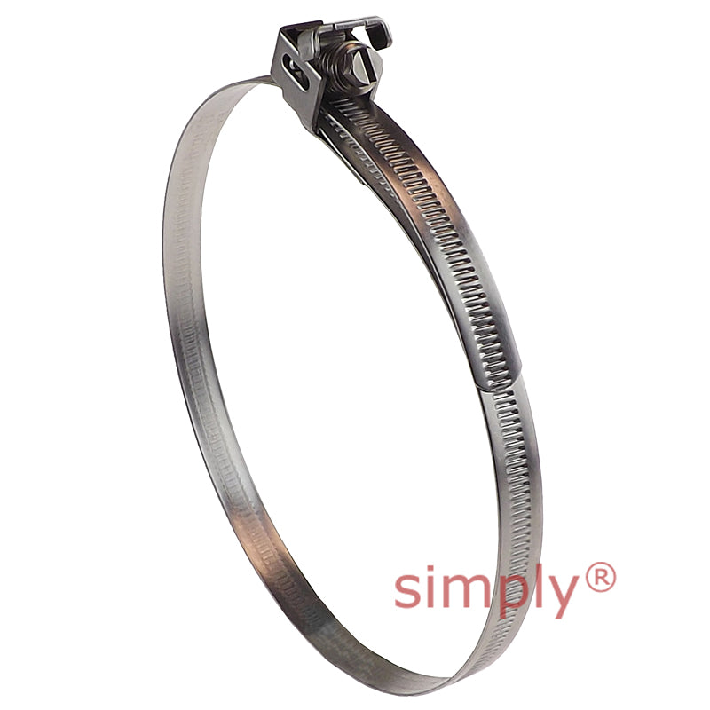 CAS075MS Zinc Plated Steel Jubilee Quick Release Captive Strap Adjustment Range 45mm - 75mm Band Width 11mm