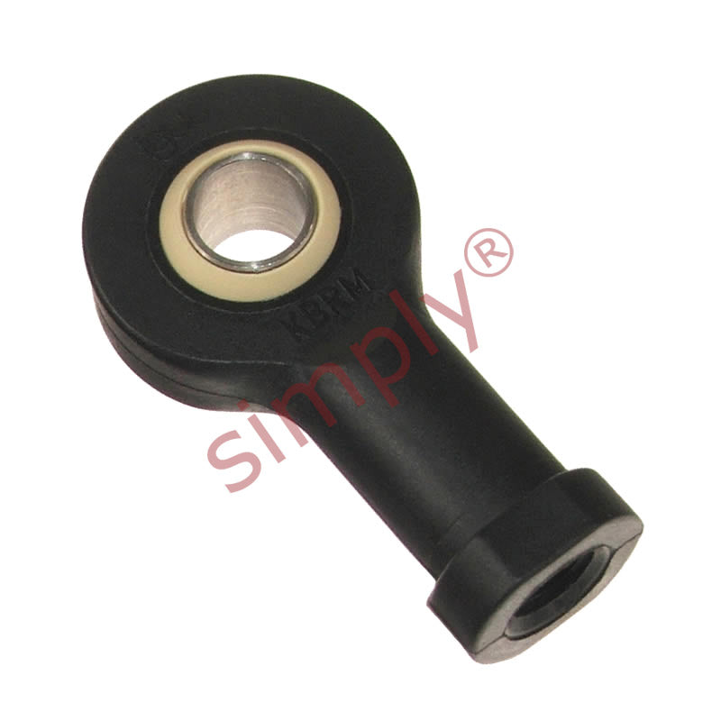 igubal KBRM10MH Right Hand Female Plastic Rod End 10mm Bore M10 Thread with Metal Insert