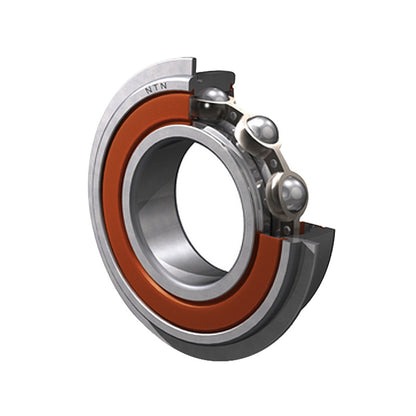 NTN 6207LLUNR/2AS Contact Rubber Sealed Type Deep Groove Ball Bearing with Snap Ring 35x72x17mm