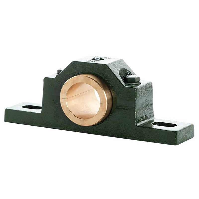 Major Brand LN24E Imperial Split Cast Iron Two Bolt Pillow / Plummer Block Housing with 1-1/2 inch Bore Gunmetal Bush Insert - Allow 3-4 Weeks