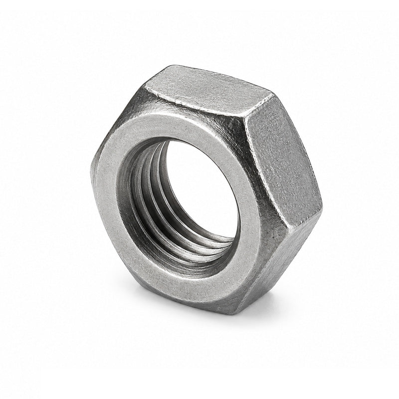 Unifix M20x30 - Grade 4 Steel Lock Nut DIN 936 with 2.5mm Pitch and Bright Zinc Plated Finish