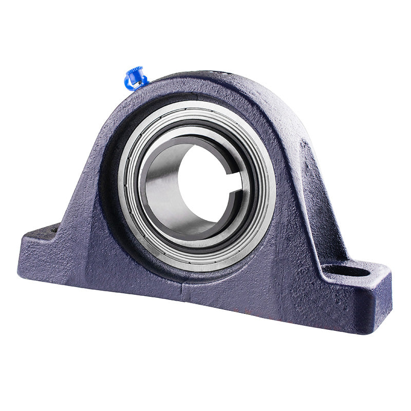 RHP MP1030-25K Two Bolt Cast Iron Pillow Block with Insert and H306 Taper Sleeve = 25mm Shaft Size