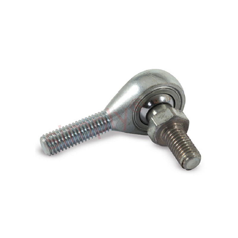 Dunlop MS-M10S Right Hand Metric Steel / PTFE Lined Maintenance Free Studded Male Rod End M10x1.5 Thread - Allow 7-10 Days