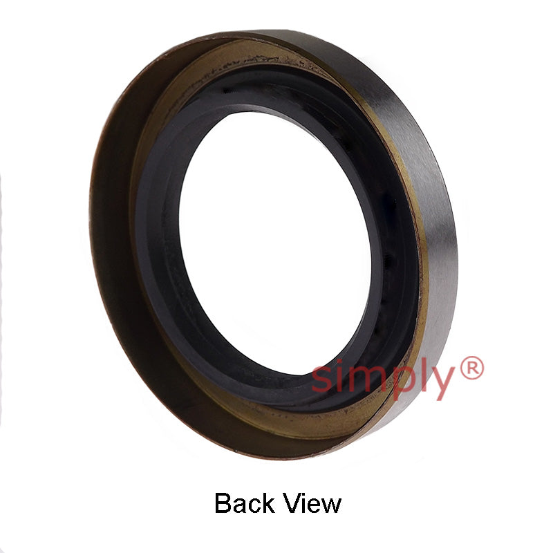 22x28x4mm Metal Cased Nitrile Rubber Single Lip Rotary Shaft Oil Seal Springless Design VB Style