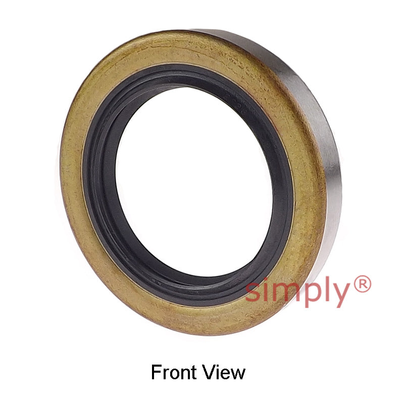 22x28x4mm Metal Cased Nitrile Rubber Single Lip Rotary Shaft Oil Seal Springless Design VB Style