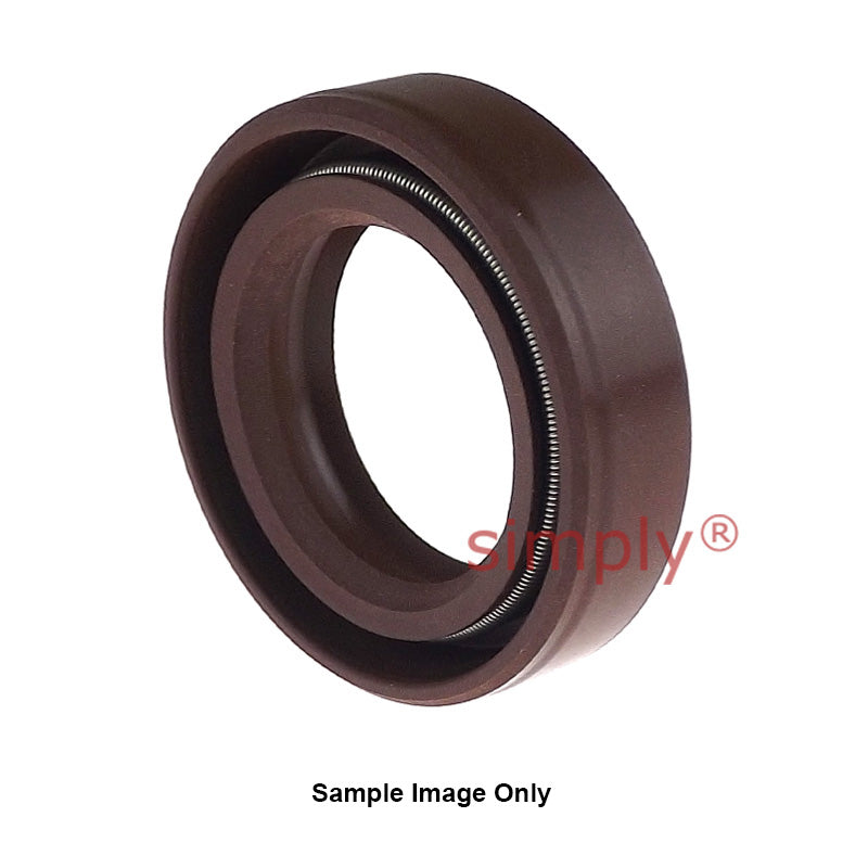 NAK 11x22x7mm FKM Rubber Double Lip Rotary Shaft Oil Seal with Stainless Spring TC