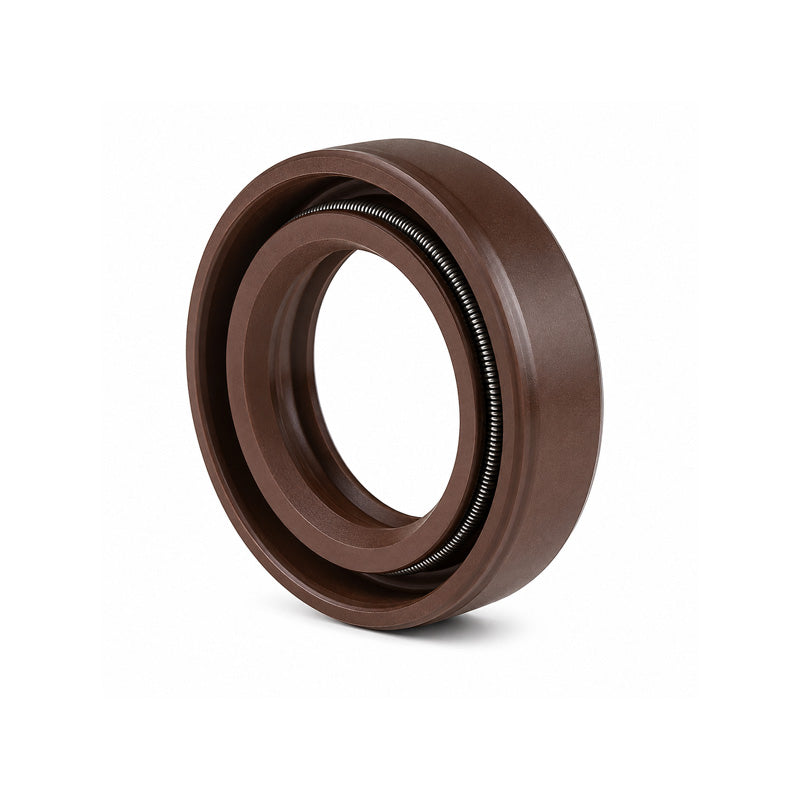 NAK 30x47x7mm FKM Rubber Additional Lining Double Lip Rotary Shaft Oil Seal with Stainless Spring TF - Allow 7-10 Days